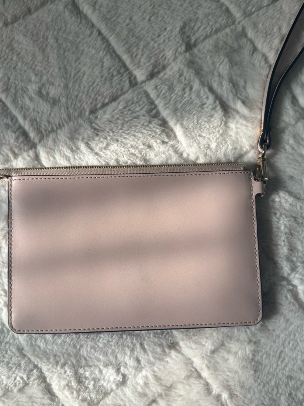 Michael Kors Blush Pink LOVE Wristlet Clutch - Picture 3 of 6